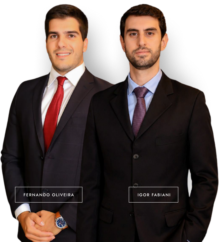 Fernando Oliveira e Igor Fabiani, sócios fundadores do escritório